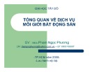 Bài giảng Tổng quan về dịch vụ môi giới bất động sản