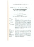 Chất lượng báo cáo tài chính và kì hạn nợ ảnh hưởng đến hiệu quả đầu tư của doanh nghiệp Việt Nam