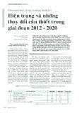 Phương thức tăng trưởng kinh tế: Hiện trạng và những thay đổi cần thiết trong giai đoạn 2012 - 2020