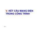 Bài giảng Kỹ thuật điện: Chương 1.3 - Cung cấp điện cho công trình (TT)