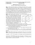 Tổng hợp Đề thi chọn đội tuyển dự thi HSG Quốc gia môn Vật lý lớp 12