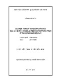 Luận văn Thạc sĩ Văn hóa học: Bảo tồn và phát huy giá trị văn hóa của lễ hội Anh hùng dân tộc Nguyễn Trung Trực ở tỉnh Kiên Giang hiện nay