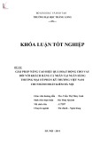 Khóa luận tốt nghiệp: Giải pháp nâng cao hiệu quả hoạt động cho vay đối với khách hàng cá nhân tại Ngân hàng Thương mại Cổ phần Kỹ thương Việt Nam chi nhánh Hoàn Kiếm Hà Nội