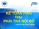 Bài giảng Kế toán tài chính III: Chương 2 (tt) - ĐH Kinh tế TP.HCM