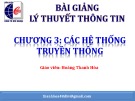 Bài giảng Lý thuyết thông tin: Chương 3 - Hoàng Thanh Hòa