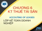 Bài giảng Kế toán tài chính II: Chương 6 - ĐH Kinh tế TP.HCM