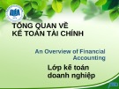 Bài giảng Kế toán tài chính I: Chương 1 - ĐH Kinh tế TP.HCM