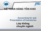 Bài giảng Kế toán tài chính: Chương 3 - ĐH Kinh tế TP. HCM