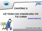 Bài giảng Kế toán tài chính: Chương 5 - ĐH Kinh tế TP. HCM