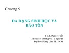 Bài giảng môn Khoa học môi trường: Chương 5 - TS. Lê Quốc Tuấn