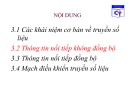 Bài giảng môn học Truyền số liệu: Chương 3 (phần 2) - CĐ Kỹ thuật Cao Thắng