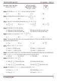 Đề ôn tập học kì 1 môn Toán lớp 12 năm học 2016-2017 - Trường THPT Thủ Đức