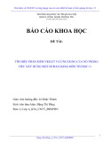 Báo cáo khoa học: Tìm hiểu phần mềm violet và ứng dụng của nó trong việc xây dựng một số bài giảng môn Tin học 11