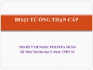 Bài giảng Hoại tử ống thận cấp