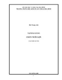 Tập bài giảng Chăn nuôi lợn