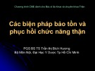 Bài giảng Các biện pháp bảo tồn và phục hồi chức năng thận