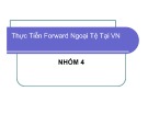 Bài thuyết trình Thực tiễn forward ngoại tệ tại VN