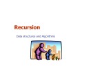 Data structures and Algorithms: Recursion