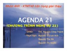 Bài thuyết trình Agenda 21 (Chương trình nghị sự 21)