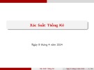 Bài giảng Xác suất thống kê: Chương 3 và 4