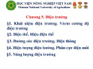 Bài giảng Vật lý đại cương: Chương 5 - Điện trường