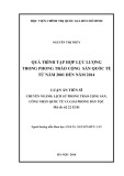 Luận án Tiến sĩ: Quá trình tập hợp lực lượng trong phong trào cộng sản quốc tế từ năm 2001 đến năm 2014