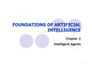 Foundations of artificial intelligence - Chapter 2: Intelligent agents