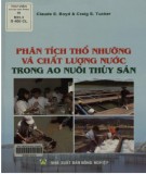  phân tích thổ nhưỡng và chất lượng nước trong ao nuôi thủy sản: phần 2