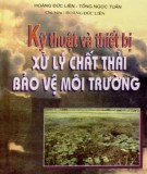  kỹ thuật và thiết bị xử lý chất thải bảo vệ môi trường: phần 2