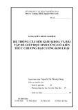 Sáng kiến kinh nghiệm: Hệ thống câu hỏi giáo khoa và bài tập để giúp học sinh củng cố kiến thức chương đại cương kim loại