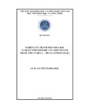 Luận án Tiến sĩ Hóa học: Nghiên cứu thành phần hóa học và hoạt tính sinh học của một số loài thuộc chi Uvaria L. - họ Na (Annonaceae)