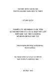 Dự thảo tóm tắt Luận án Tiến sĩ Khí tượng và khí hậu học: Nghiên cứu mô phỏng và dự tính xu thế biến đổi của các sự kiện mưa lớn trên khu vực Việt Nam bằng mô hình khí hậu khu vực