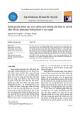 Đánh giá độ chính xác vị trí điểm lưới khống chế hầm lò mỏ Hà Lầm khi đo phương vị bằng kinh vĩ con quay