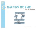 Bài giảng Mạng máy tính nâng cao - Chương 3: Giao thức TCP & UDP