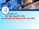 Bài giảng Tài chính doanh nghiệp 2 - Chương 3: Cơ cấu nguồn vốn và chi phí sử dụng vốn của DN