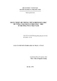 Luận án phó Tiến sĩ Khoa học Sư phạm - Tâm lí: Hoàn thiện hệ thống thí nghiệm Hóa học để nâng cao chất lượng dạy - học ở trường PTCS Việt Nam