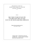 Báo cáo kết quả thực hiện bước I, II: Thực trạng về đội ngũ giáo viên vùng đồng bằng sông Cửu Long xuất các chủ trương, biện pháp, chính sách