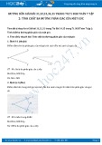 Giải bài tập Tính chất ba đường phân giác của một góc SGK Hình học 7 tập 2
