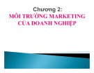 Bài giảng môn học Marketing căn bản: Chương 2 – Nguyễn Thị Trang Nhung