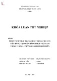 Khóa luận tốt nghiệp: Phân tích thực trạng hoạt động cho vay tiêu dùng tại Ngân hàng Thương mại Cổ phần Việt Nam Thịnh Vượng - Phòng giao dịch Kim Liên