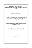 Tóm tắt Luận án Tiến sĩ Lịch sử: Đảng lãnh đạo cuộc vận động quốc tế chống đế quốc Mỹ xâm lược Việt Nam (1954-1975)