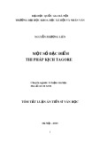 Tóm tắt Luận án Tiến sĩ Văn học: Một số đặc điểm thi pháp kịch Tagore