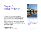 Computer Networking - Chapter 3: Transport Layer