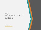 Bài giảng Lập trình hướng đối tượng - Bài 12: Đồ họa và xử lý sự kiện