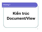 Bài giảng Lập trình Windows - Chương 7: Kiến trúc Document/View (2016)