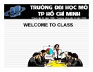 Bài giảng Định hướng nghề nghiệp và kỹ năng học tập: Chương 5 - Nguyễn Hoàng Phi Nam (Phần 1)