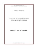 Luận văn Thạc sĩ Toán học: Nhóm con của nhóm tuyến tính tổng quát trên trường