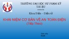 Bài giảng Khái niệm cơ bản về an toàn điện (tiếp theo) - ĐHSP Kỹ thuật