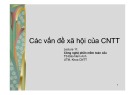 Bài giảng Các vấn đề xã hội của công nghệ thông tin: Lecture 11 - TS. Đào Nam Anh