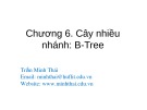 Bài giảng Cấu trúc dữ liệu và giải thuật: Chương 6 - Trần Minh Thái (2016)